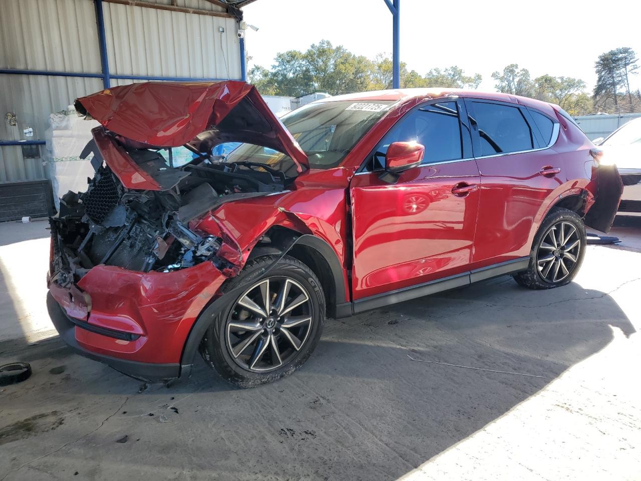 2017 Mazda Cx-5 Grand Touring VIN: JM3KFADL1H0131684 Lot: 92221725