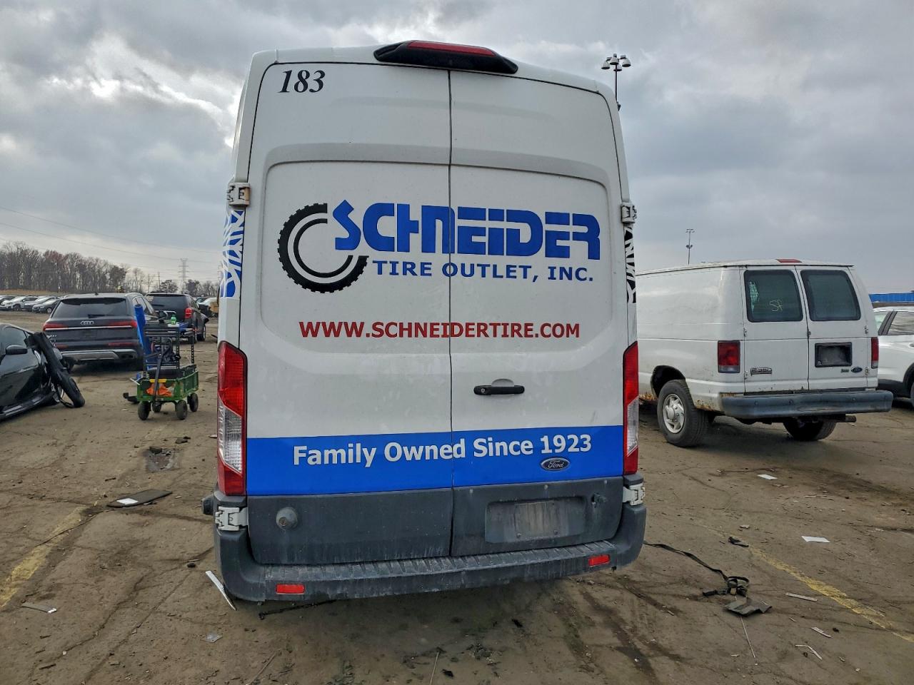 2018 Ford Transit Van VIN: 1FTYR2XM8JKA30284 Lot: 93930515