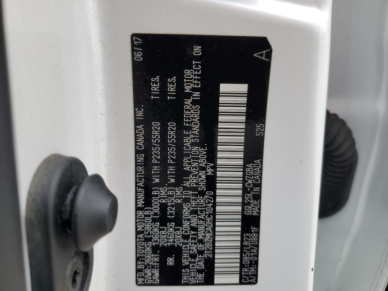 2017 Lexus Rx 350 Base VIN: 2T2BZMCA0HC104270 Lot: 93405925