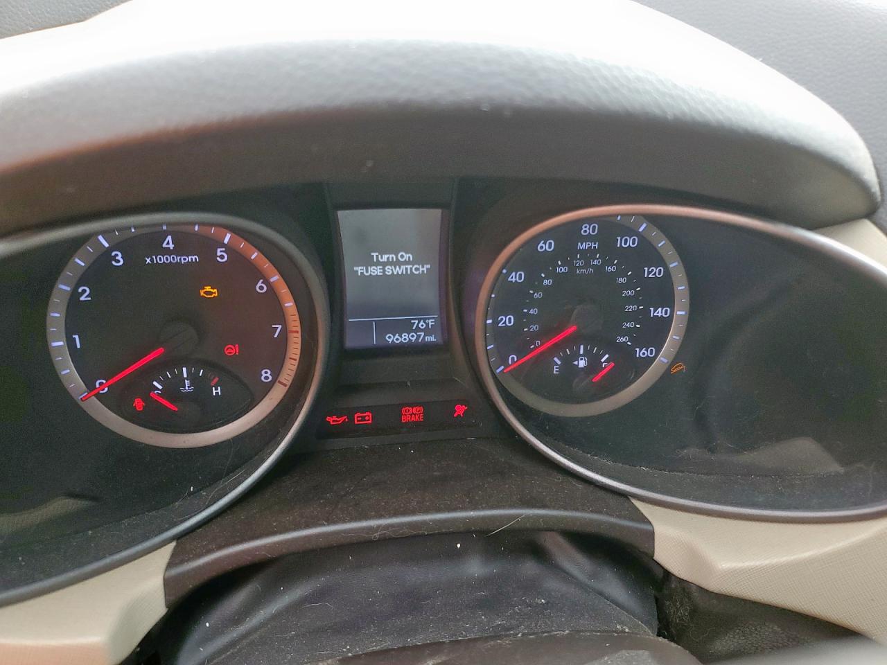 2014 Hyundai Santa Fe Sport VIN: 5XYZU3LB3EG196530 Lot: 92933075