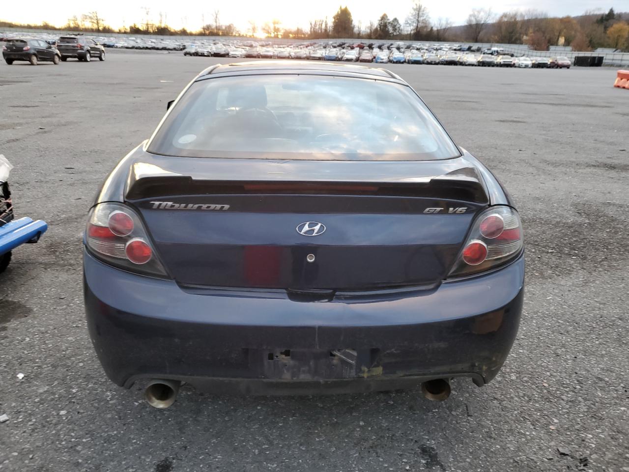2008 Hyundai Tiburon Gt VIN: KMHHN66FX8U278651 Lot: 93255485
