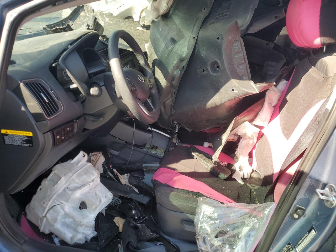 2016 Kia Rio Lx VIN: KNADM4A39G6648222 Lot: 93343385