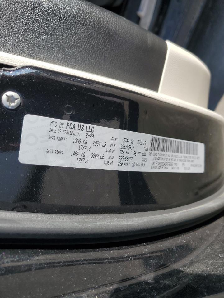 2020 Chrysler Pacifica Touring L VIN: 2C4RC1BG4LR176395 Lot: 91924735