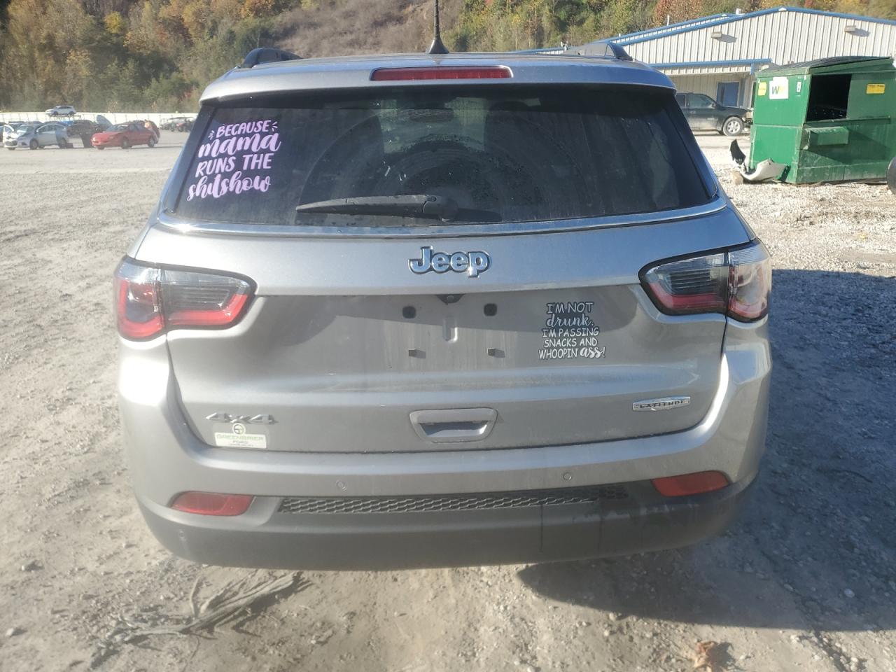 2020 Jeep Compass Latitude VIN: 3C4NJDBB6LT255123 Lot: 90241955