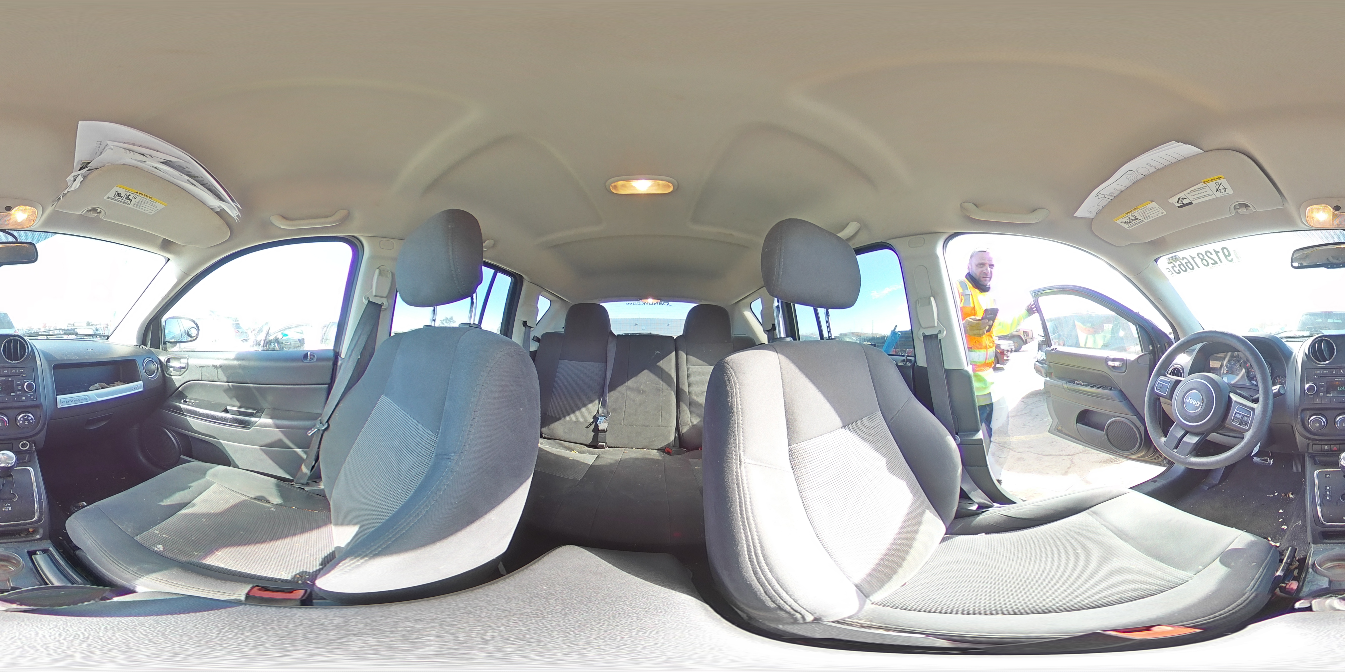 2017 Jeep Compass Sport VIN: 1C4NJDBB6HD106174 Lot: 91281665