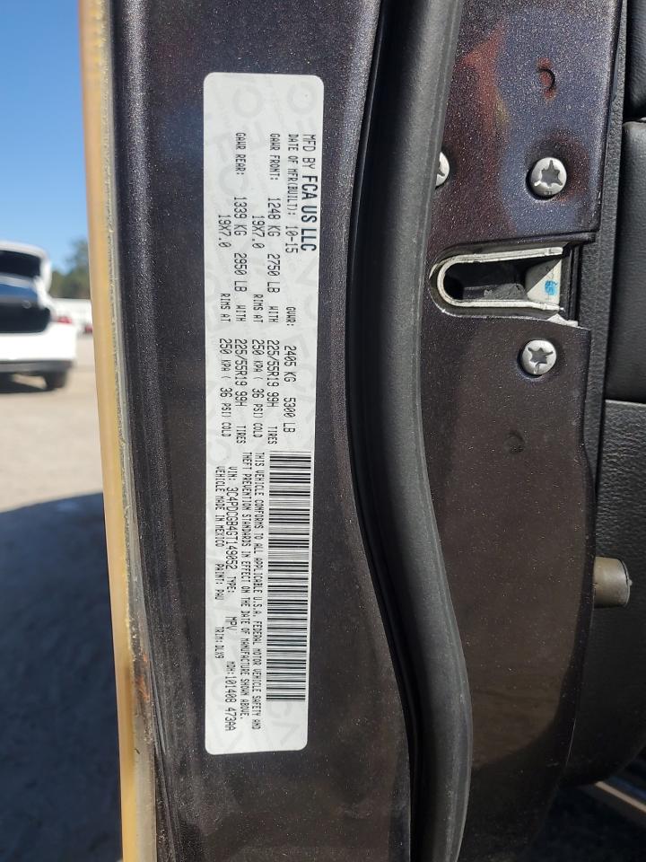 2016 Dodge Journey Crossroad VIN: 3C4PDCGB4GT149052 Lot: 92673295