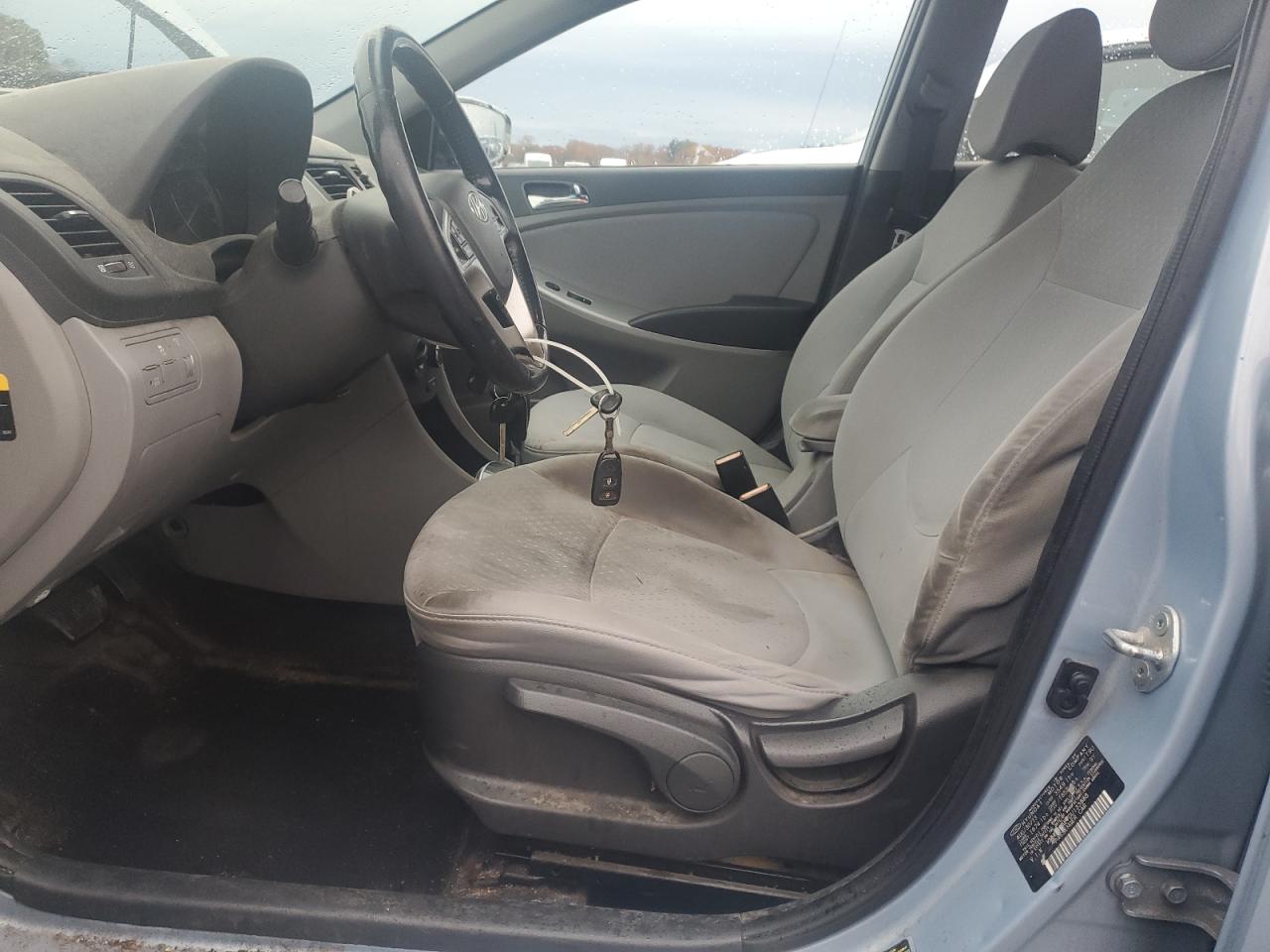 2013 Hyundai Accent Gls VIN: KMHCU5AE7DU133888 Lot: 85961165