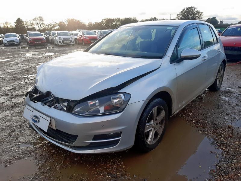 2015 VOLKSWAGEN GOLF 1.6 TDI 105 MATCH 5DR for sale at Copart COLCHESTER