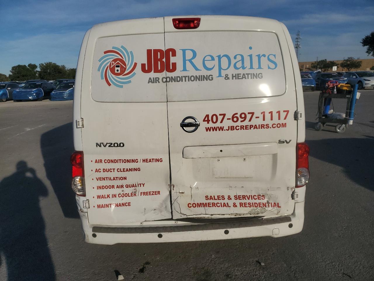 2017 Nissan Nv200 Delivery Van VIN: 3N6CM0KN8HK701414 Lot: 92191635