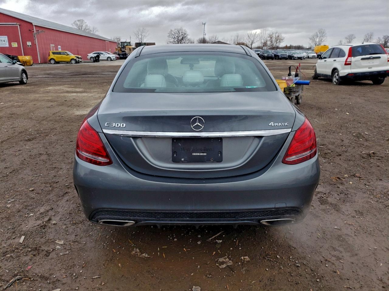2017 Mercedes-Benz C 300 4Matic VIN: 55SWF4KB9HU185918 Lot: 94815125