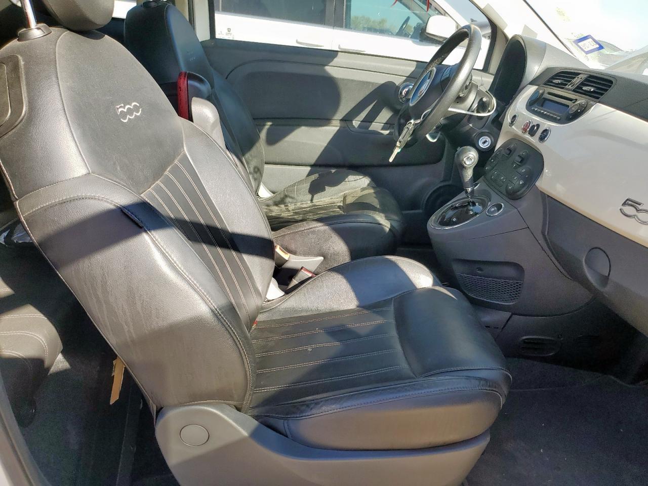 2015 Fiat 500 Lounge VIN: 3C3CFFCR7FT579836 Lot: 91161635