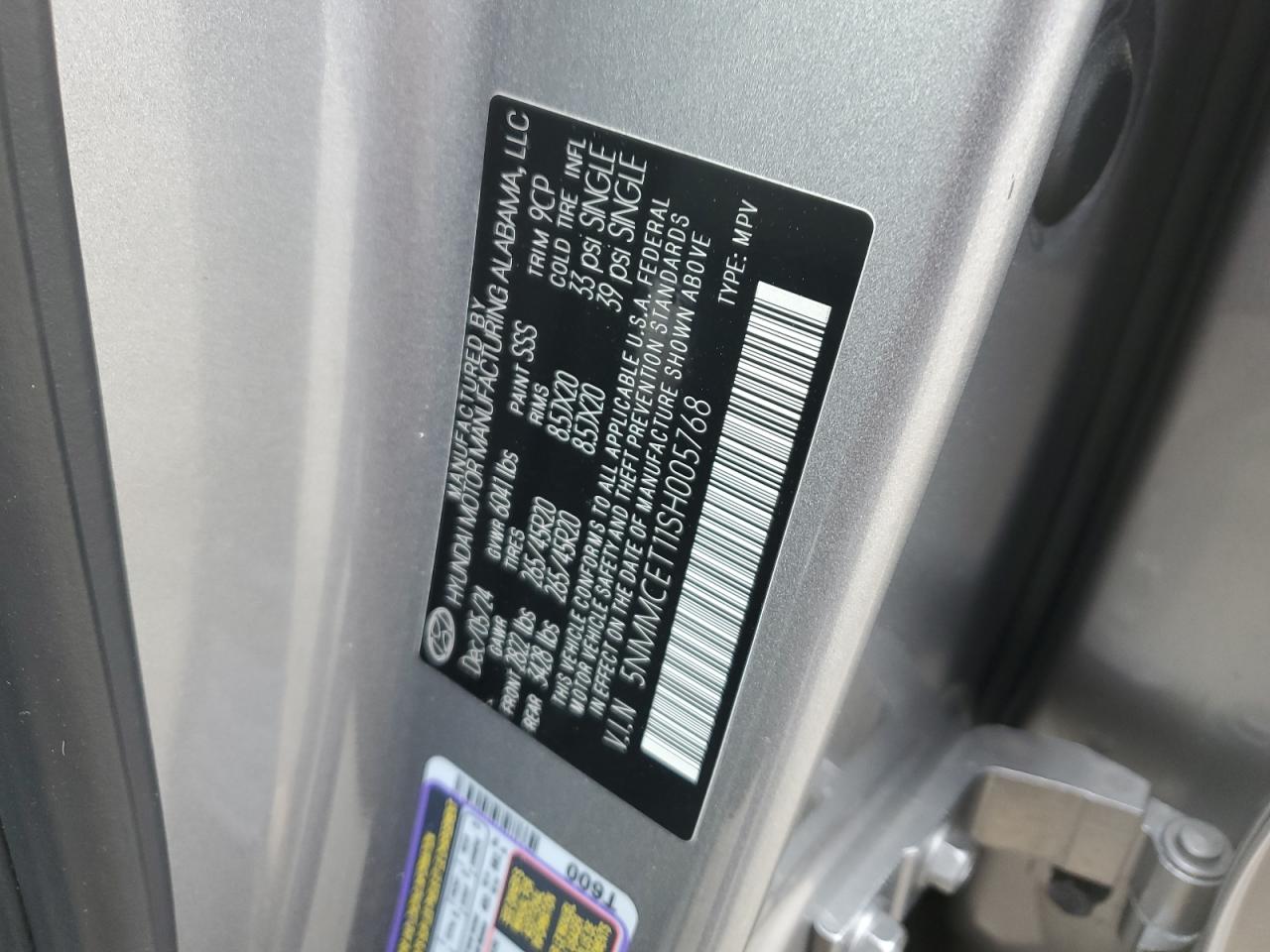 2025 Genesis Gv70 Advanced VIN: 5NMMCET11SH005768 Lot: 93495345