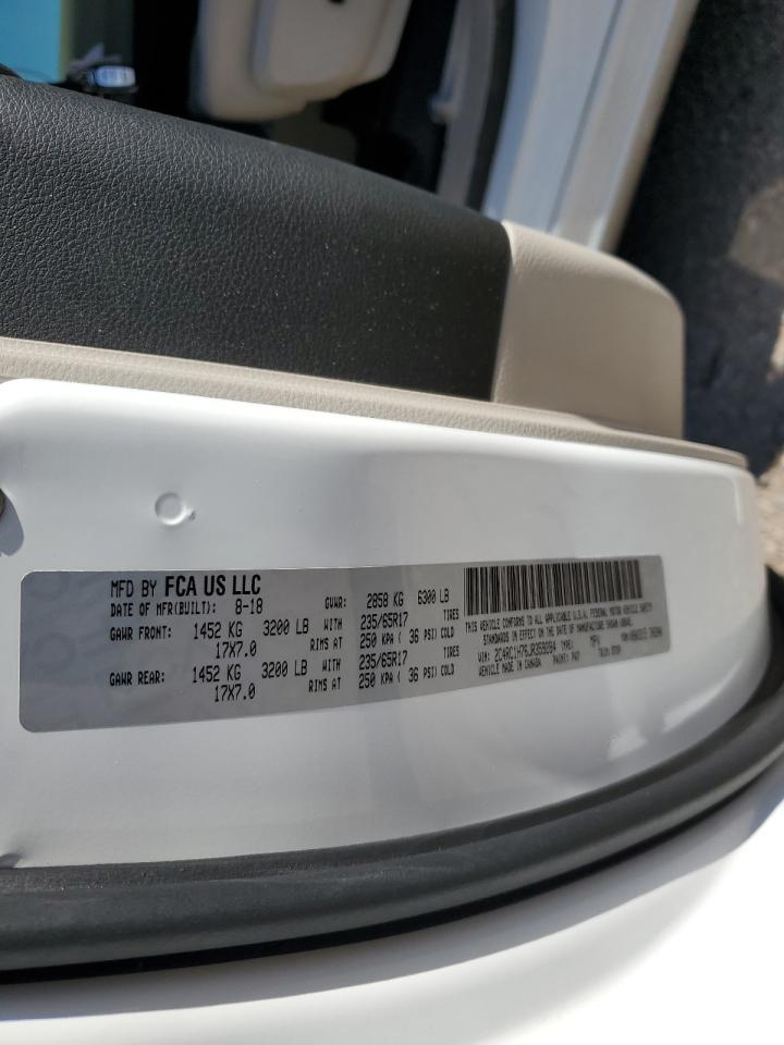 2018 Chrysler Pacifica Hybrid Touring Plus VIN: 2C4RC1H76JR359284 Lot: 91319545