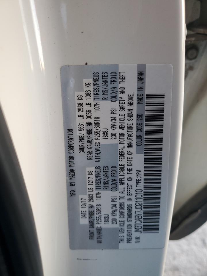 2018 Mazda Cx-9 Sport VIN: JM3TCABY7J0211010 Lot: 93377375