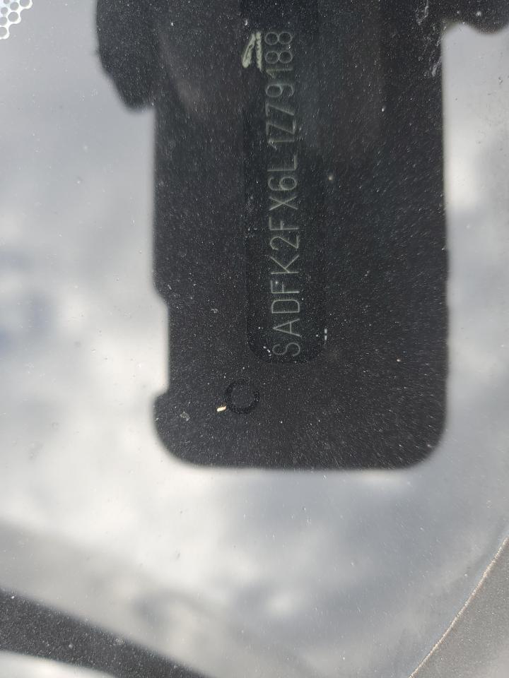 2020 Jaguar E-Pace VIN: SADFK2FX6L1Z79188 Lot: 92253425