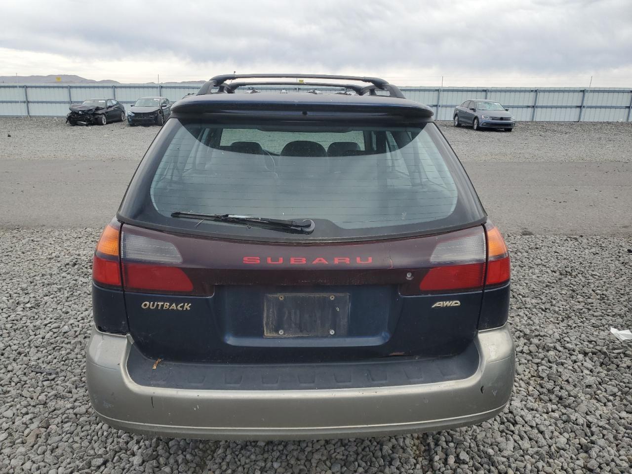 2000 Subaru Legacy Outback Awp VIN: 4S3BH6757Y6631486 Lot: 91726555