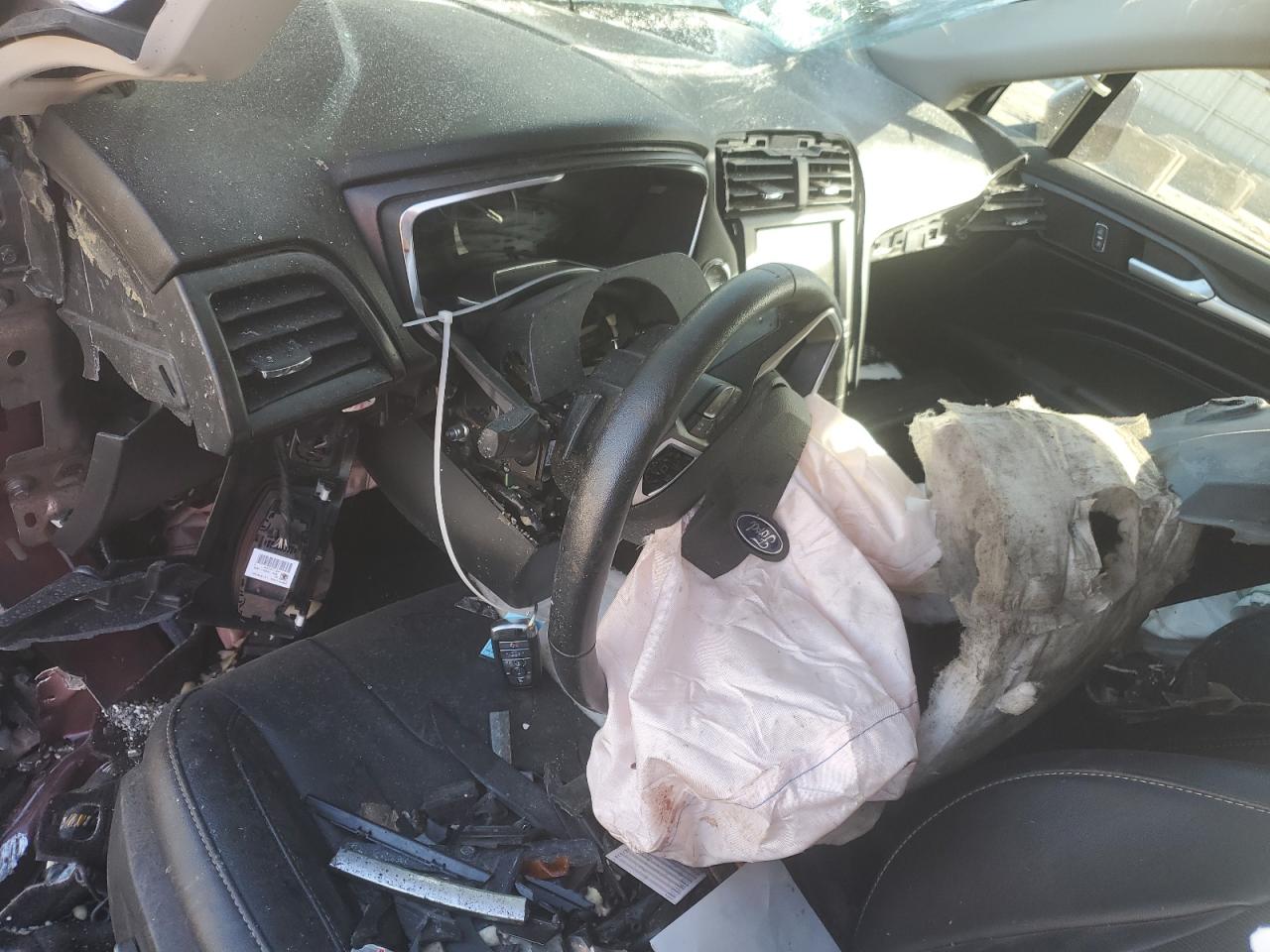 2017 Ford Fusion Titanium VIN: 3FA6P0D96HR136780 Lot: 92297005