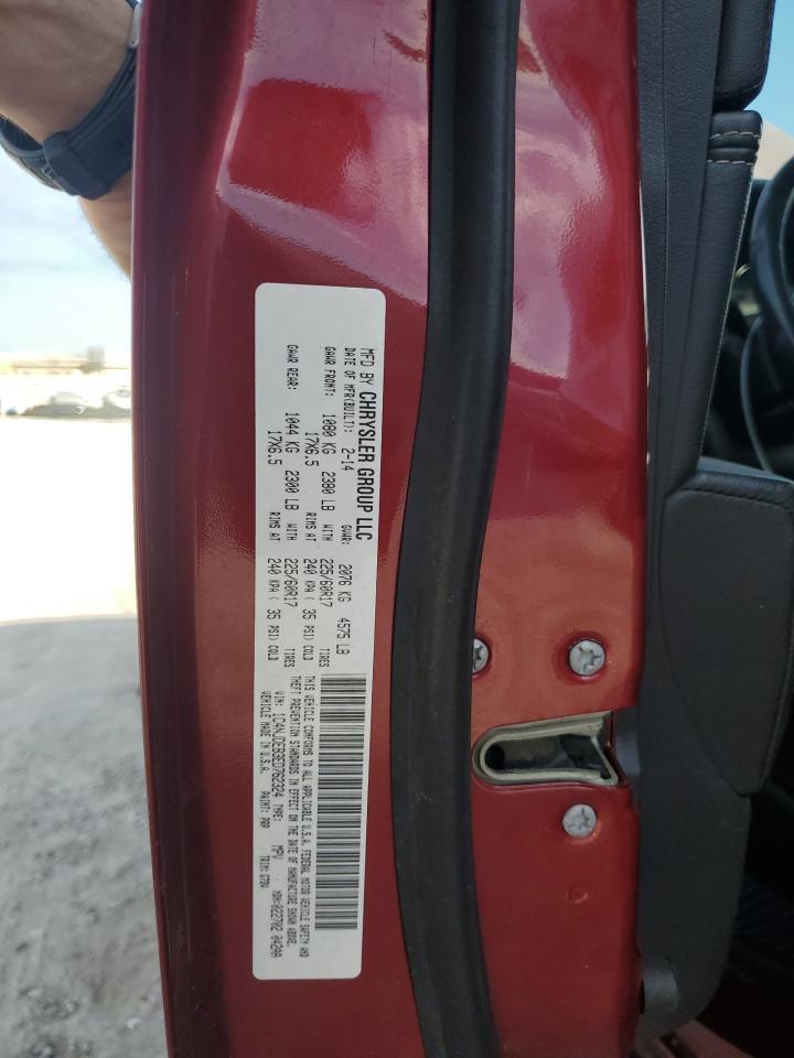 2014 Jeep Compass Latitude VIN: 1C4NJDEB3ED762324 Lot: 92897505