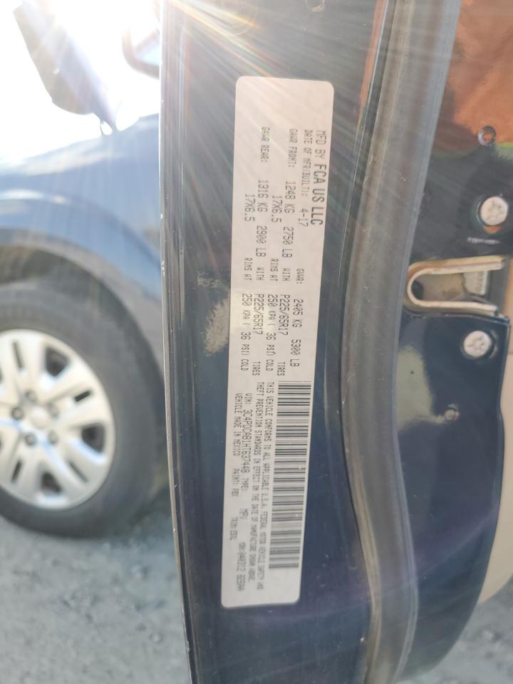 2017 Dodge Journey Se VIN: 3C4PDCAB1HT637448 Lot: 91720195