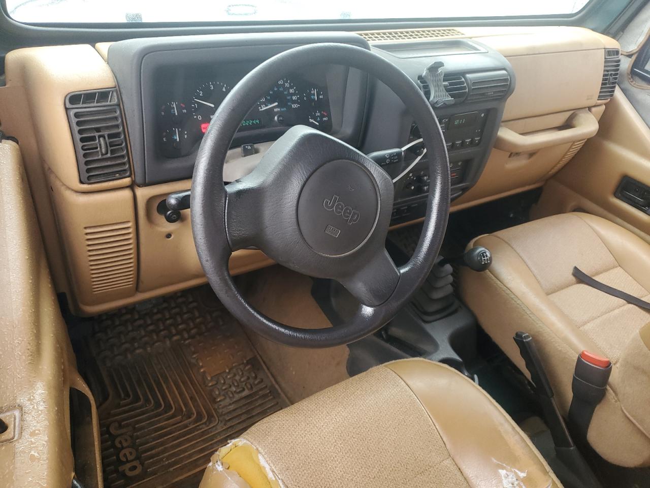 1998 Jeep Wrangler / Tj Se VIN: 1J4FY29P3WP767091 Lot: 93145235