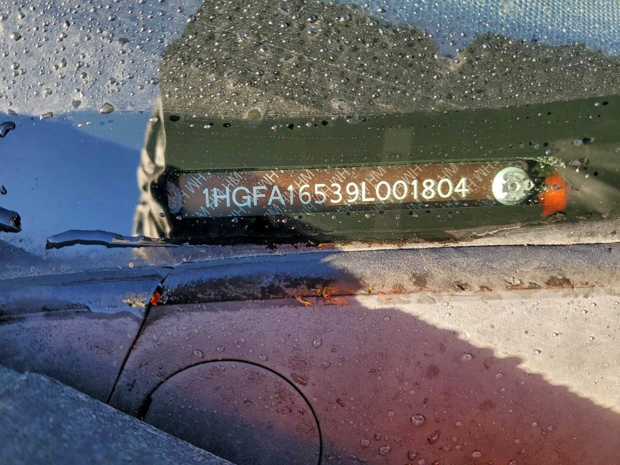 2009 Honda Civic Lx VIN: 1HGFA16539L001804 Lot: 94556535