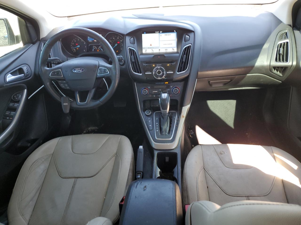 2017 Ford Focus Titanium VIN: 1FADP3N27HL222348 Lot: 90909345