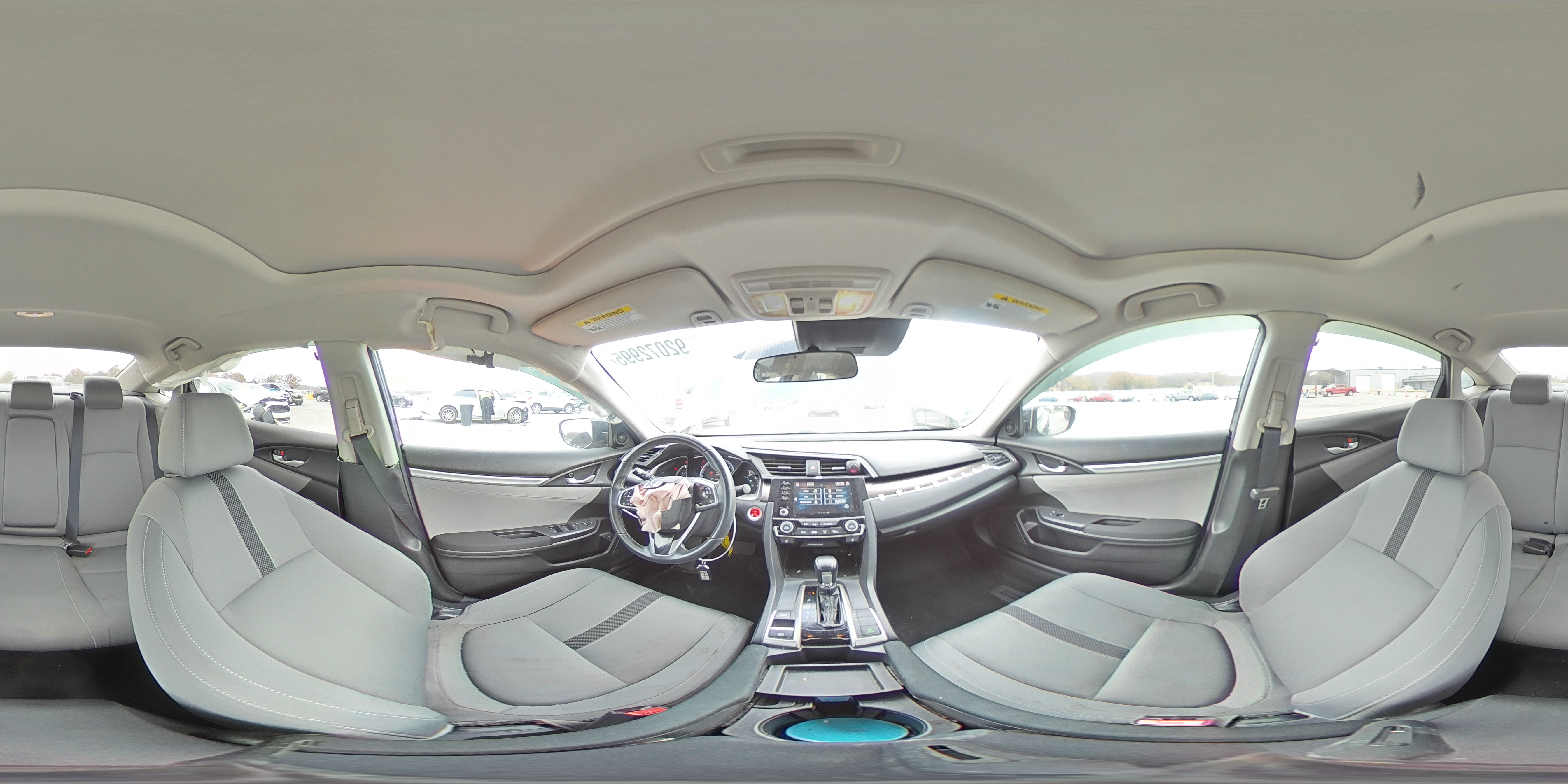 2019 Honda Civic Ex VIN: 19XFC1F38KE016532 Lot: 92072995