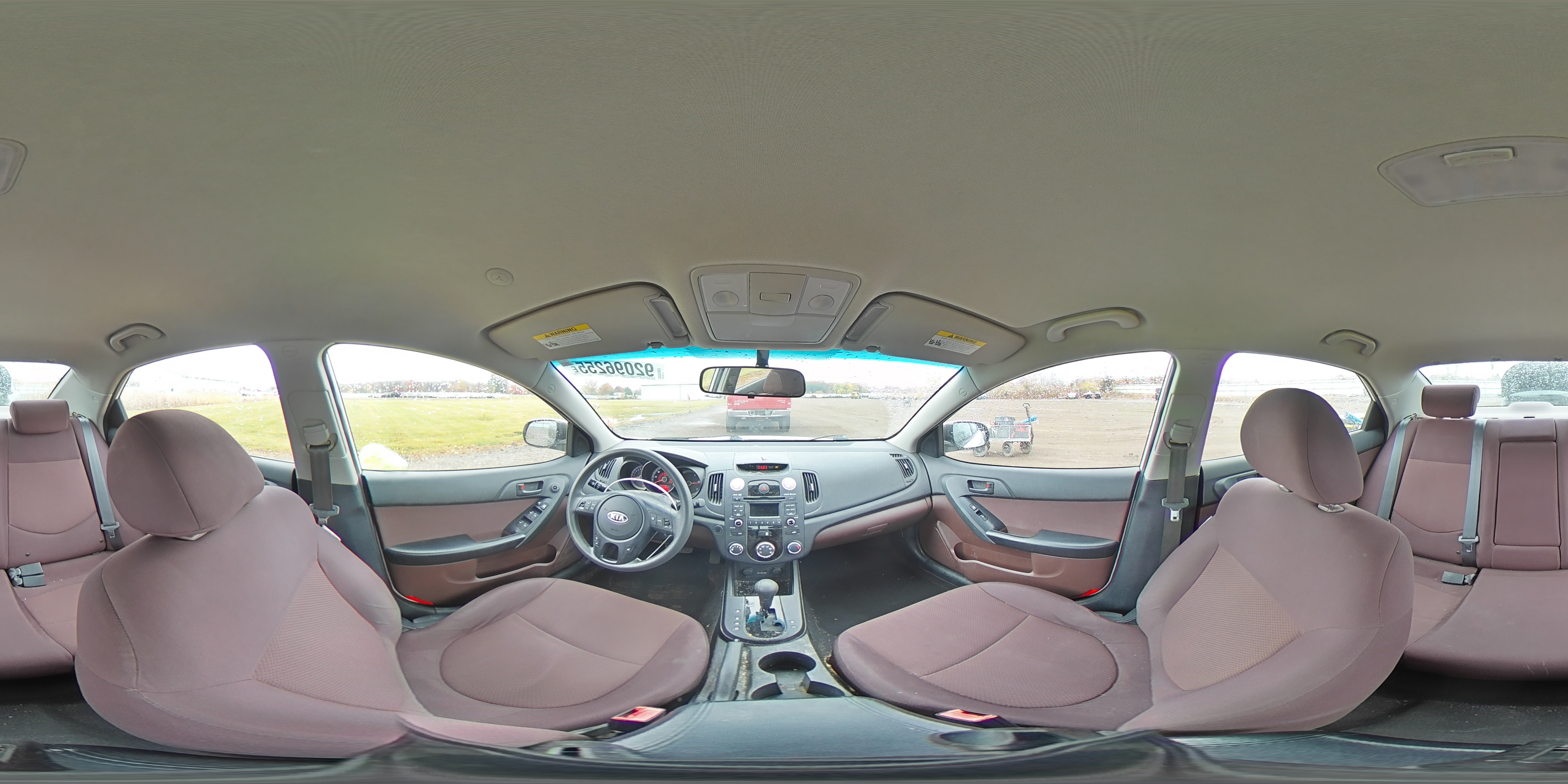 2010 Kia Forte Ex VIN: KNAFU4A27A5839800 Lot: 92096255