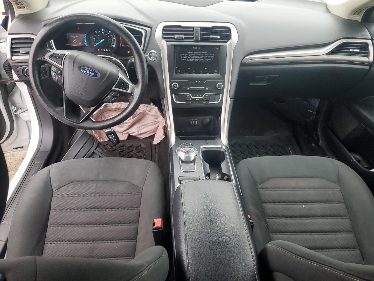 2019 Ford Fusion Se VIN: 3FA6P0LU9KR222307 Lot: 93561765