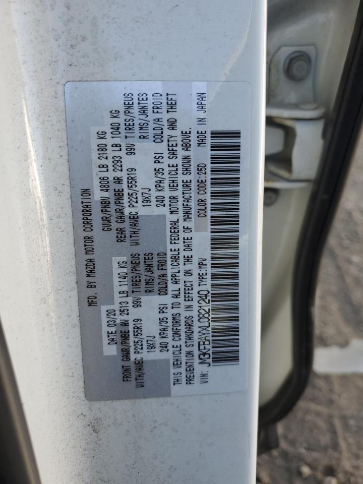 2020 Mazda Cx-5 Grand Touring Reserve VIN: JM3KFBAYXL0821240 Lot: 91126865