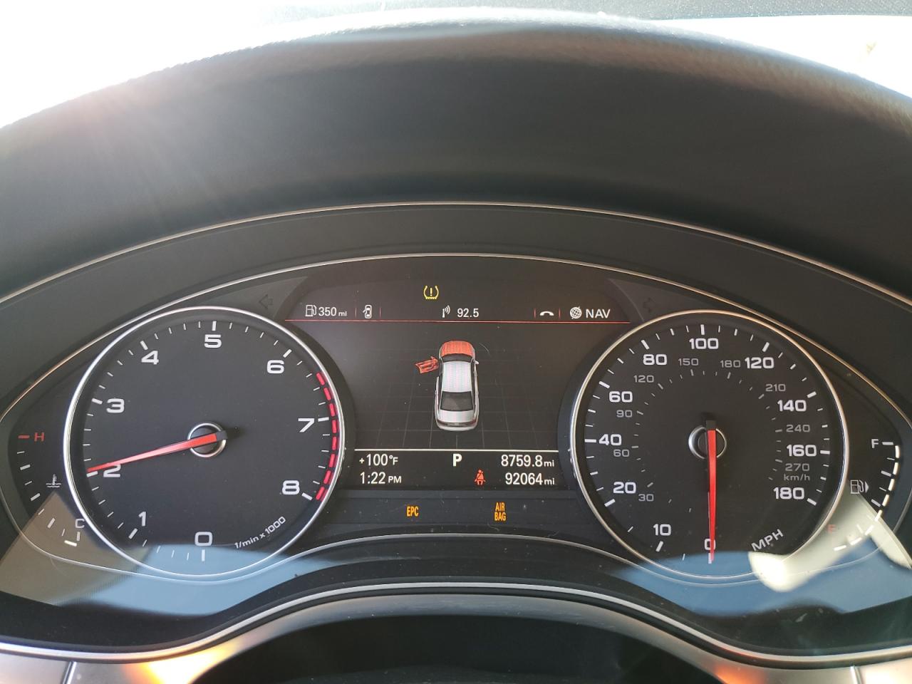 2012 Audi A6 Premium Plus VIN: WAUGGAFC9CN155068 Lot: 92358365