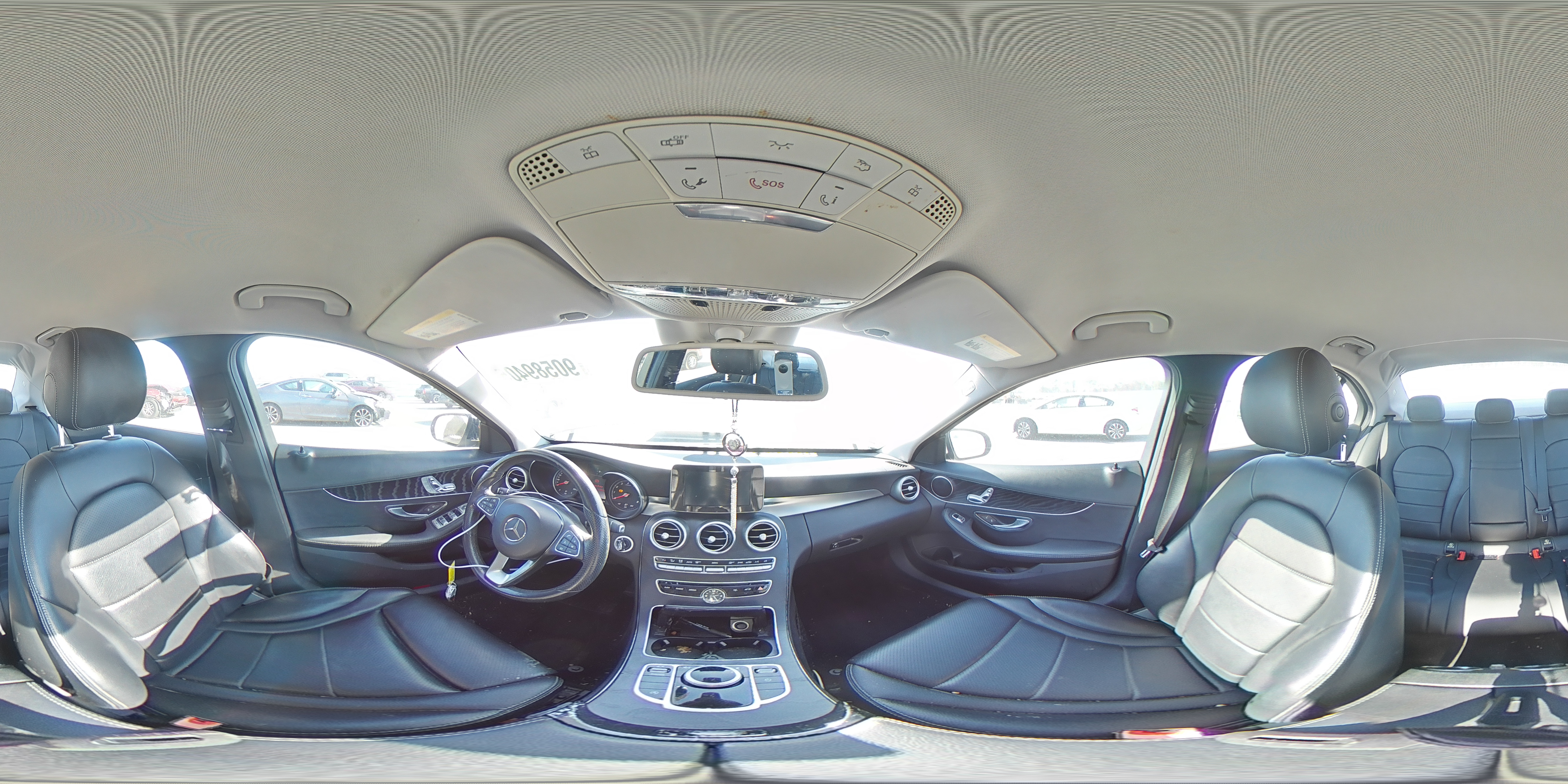 2017 Mercedes-Benz C 300 VIN: 55SWF4JB5HU186288 Lot: 90589405