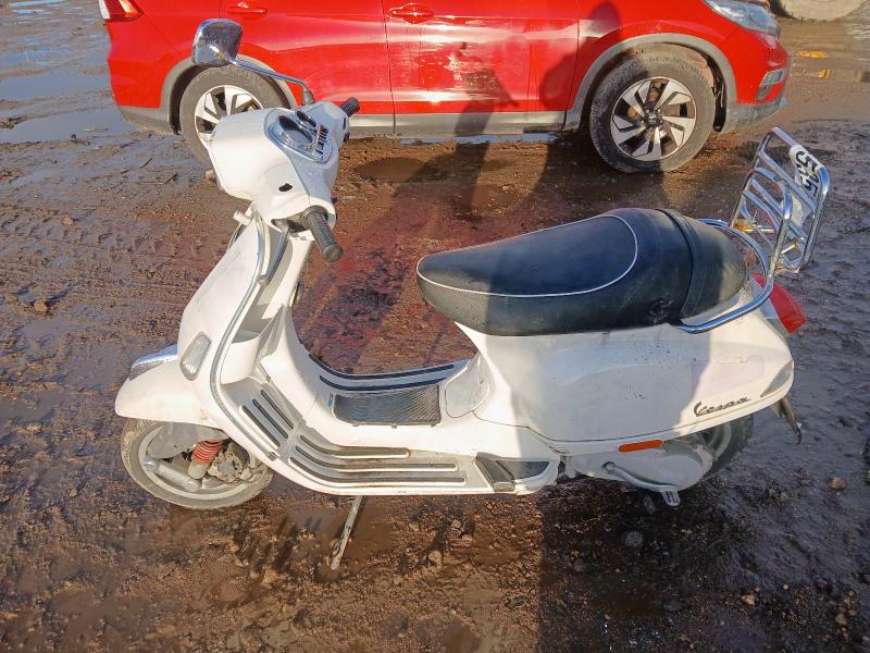 2011 PIAGGIO VESPA S 50  for sale at Copart PETERLEE
