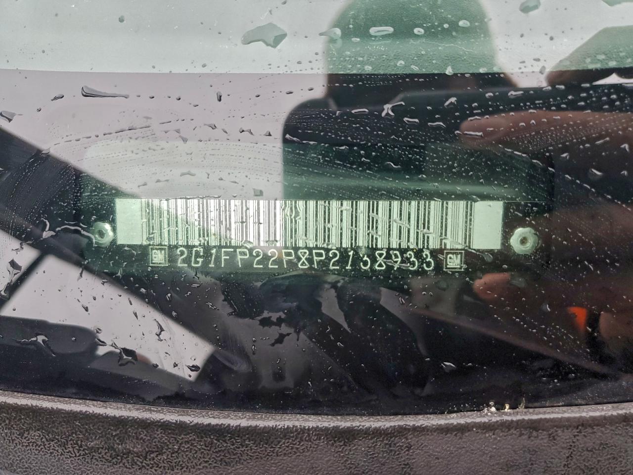 1993 Chevrolet Camaro Z28 VIN: 2G1FP22P8P2138933 Lot: 93746135