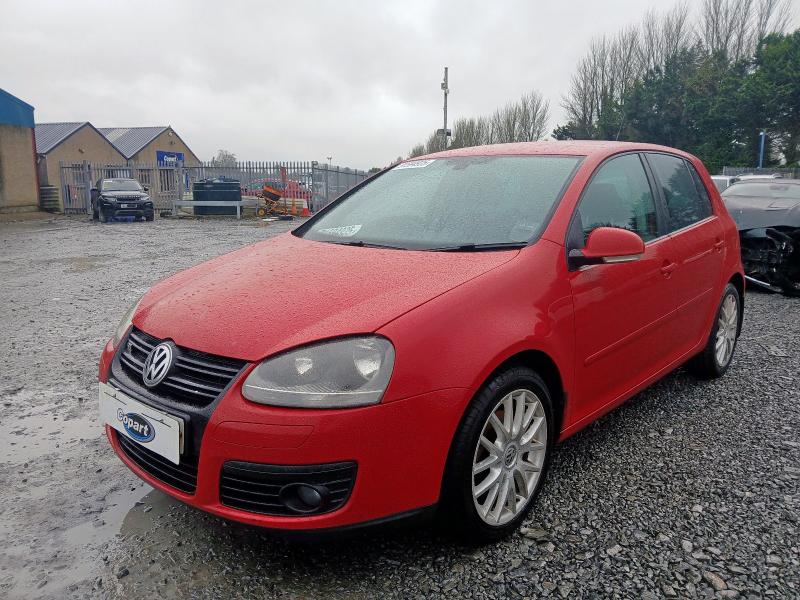 2007 VOLKSWAGEN GOLF 2.0 GT TDI DPF 5DR for sale at Copart BELFAST