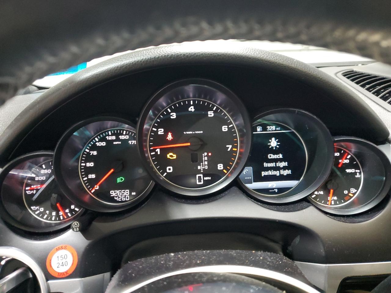 2016 Porsche Cayenne VIN: WP1AA2A2XGKA08052 Lot: 91879145