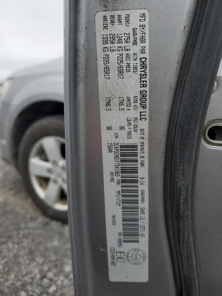 2015 Dodge Journey Se VIN: 3C4PDCAB1FT541963 Lot: 92019595