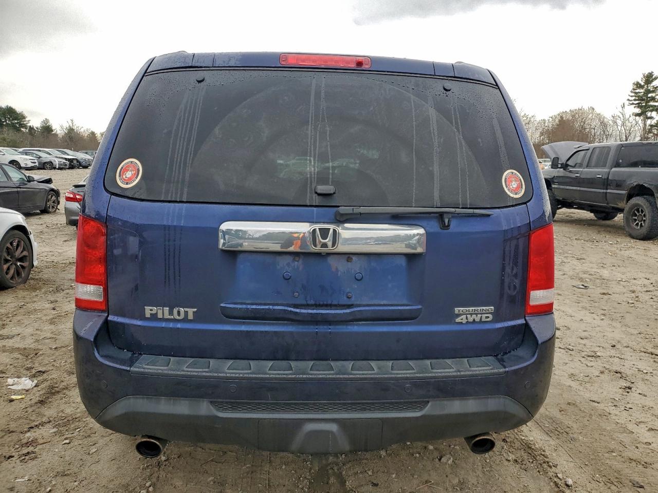2013 Honda Pilot Touring VIN: 5FNYF4H99DB015941 Lot: 94415395