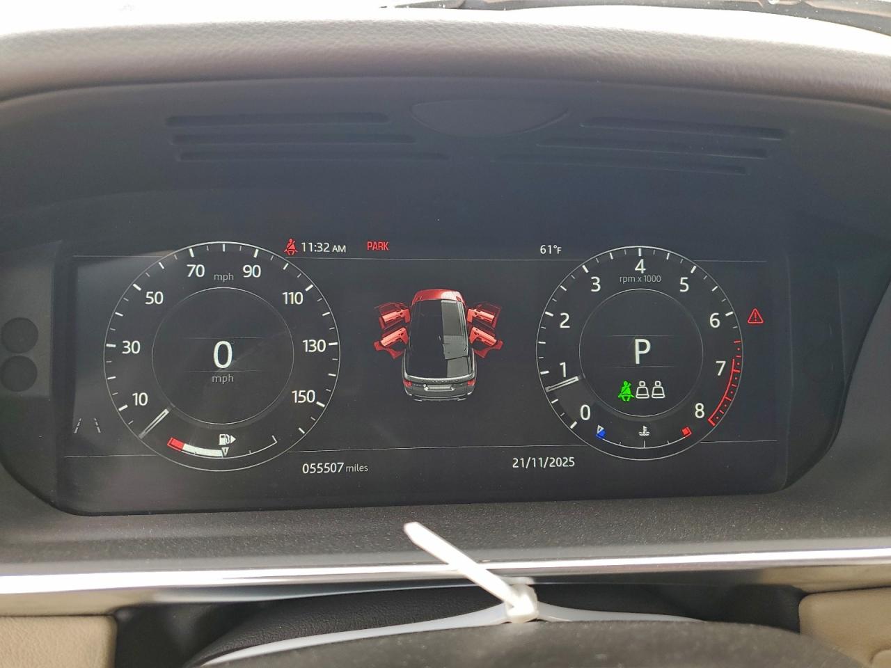 2020 Land Rover Range Rover Sport Hse VIN: SALWR2SU7LA702593 Lot: 93343925