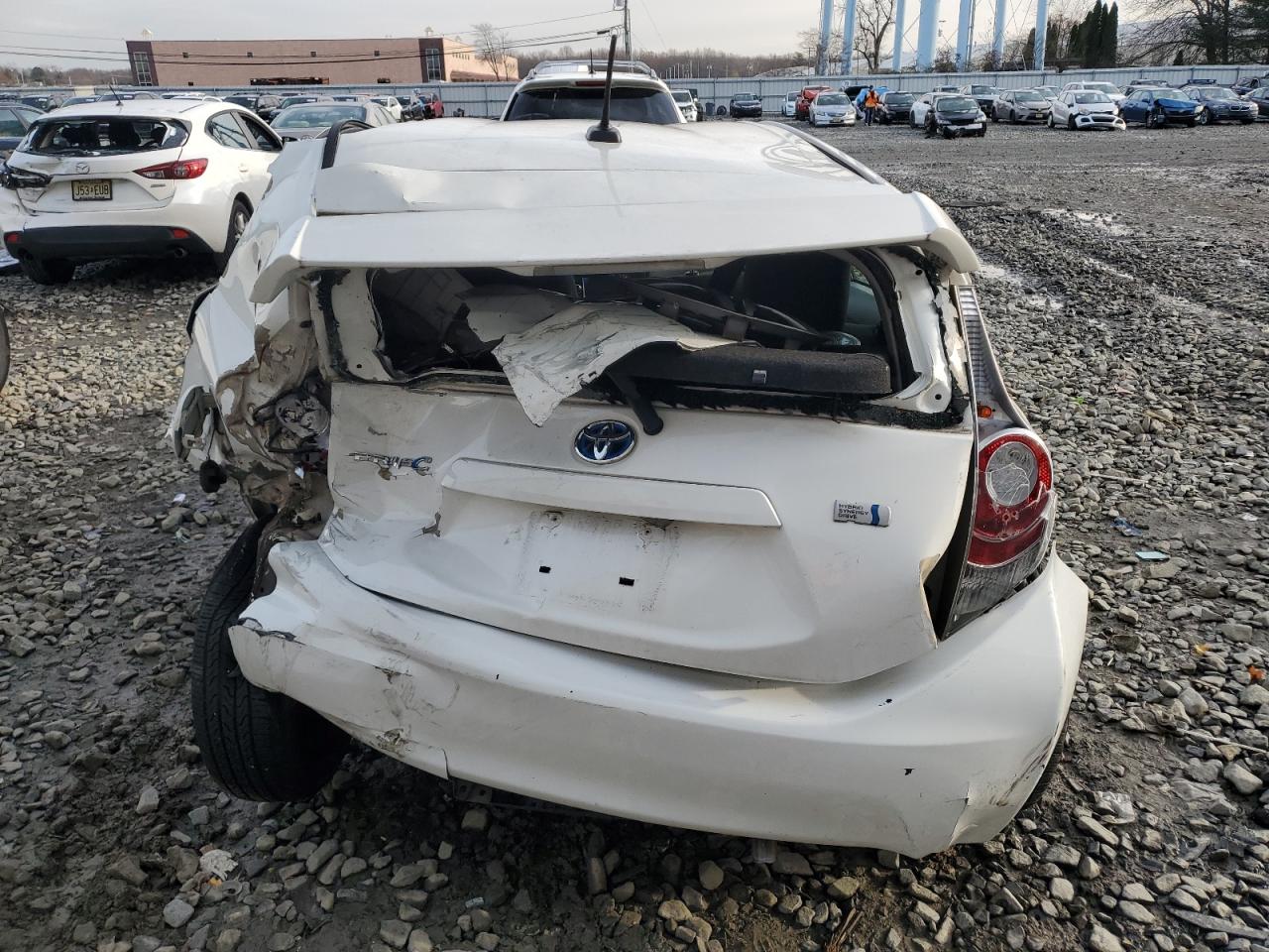2014 Toyota Prius C VIN: JTDKDTB30E1568594 Lot: 93433615
