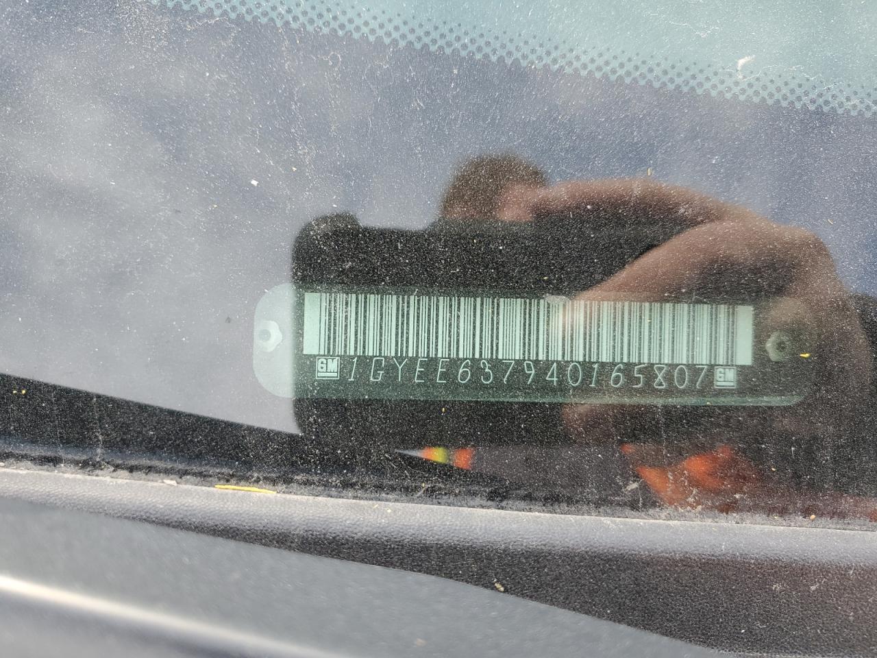 2004 Cadillac Srx VIN: 1GYEE637940165807 Lot: 91517645