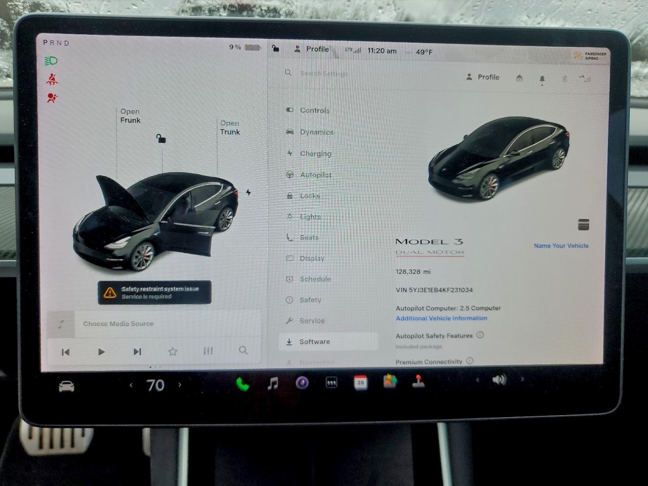2019 Tesla Model 3 VIN: 5YJ3E1EB4KF231034 Lot: 93387115
