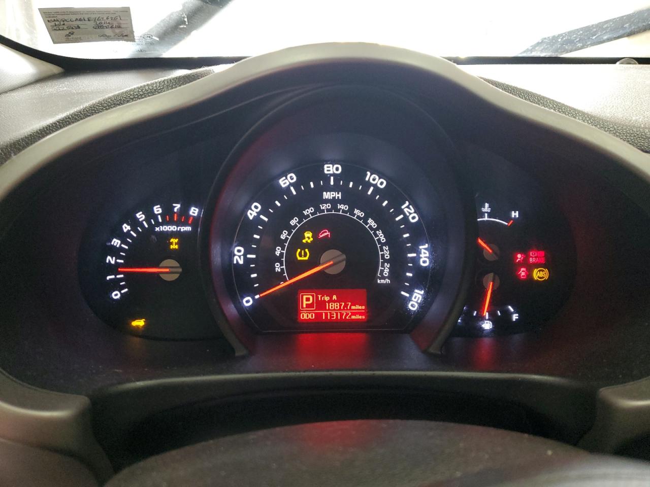 2014 Kia Sportage Sx VIN: KNDPCCA61E7626861 Lot: 91454915