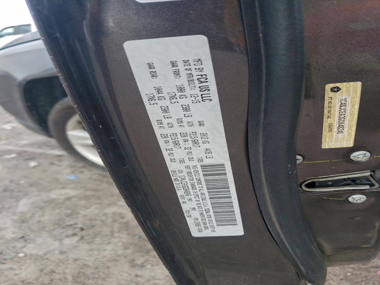 2016 Jeep Compass Latitude VIN: 1C4NJCEA3GD648246 Lot: 93911285