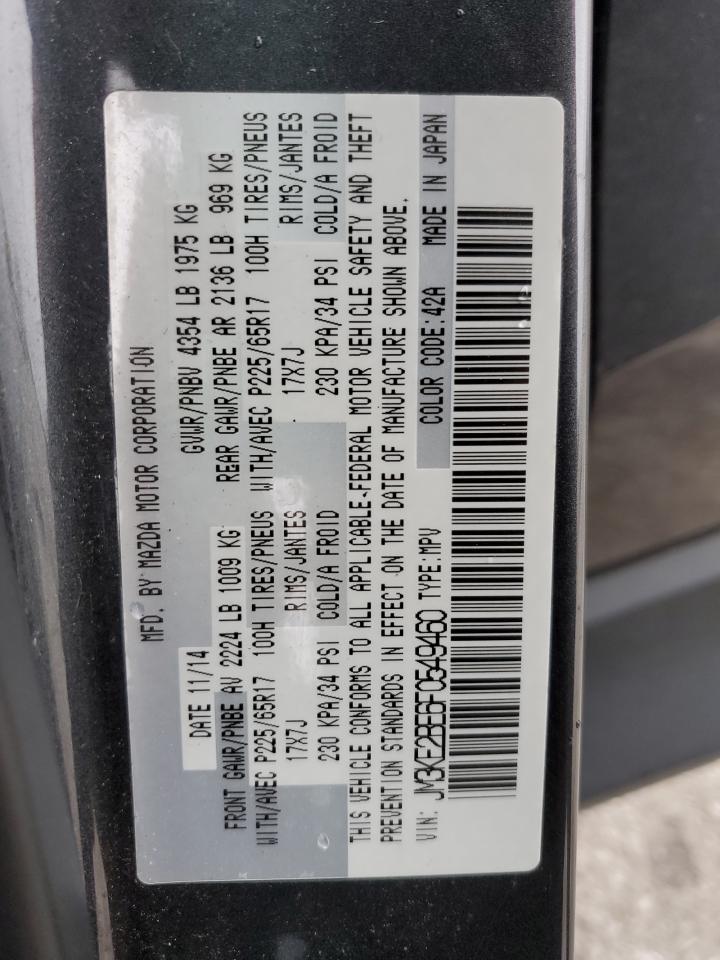 2015 Mazda Cx-5 Sport VIN: JM3KE2BE6F0549460 Lot: 93492115