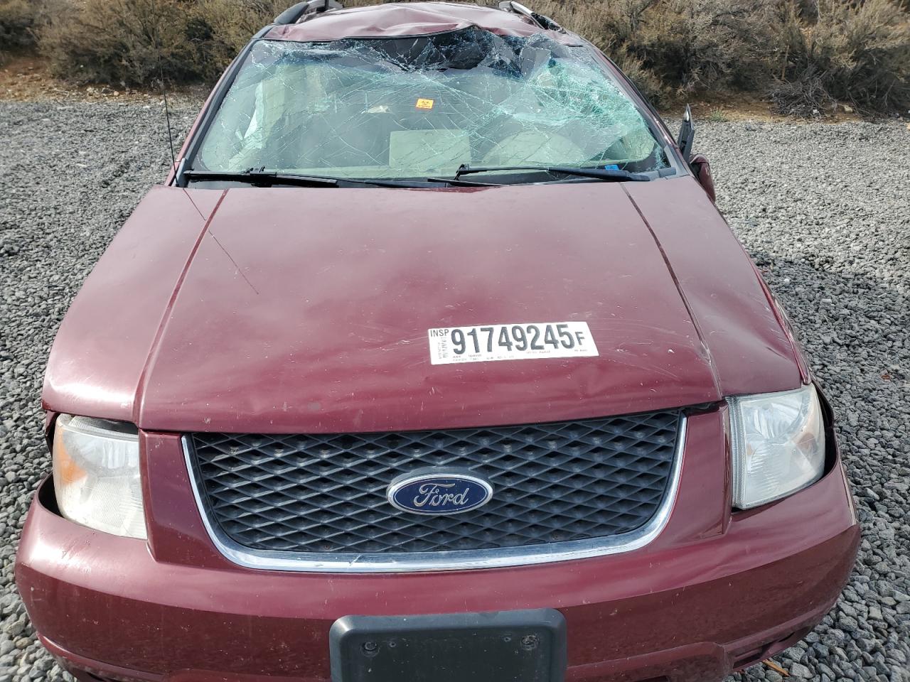 2005 Ford Freestyle Limited VIN: 1FMDK03105GA62637 Lot: 91749245