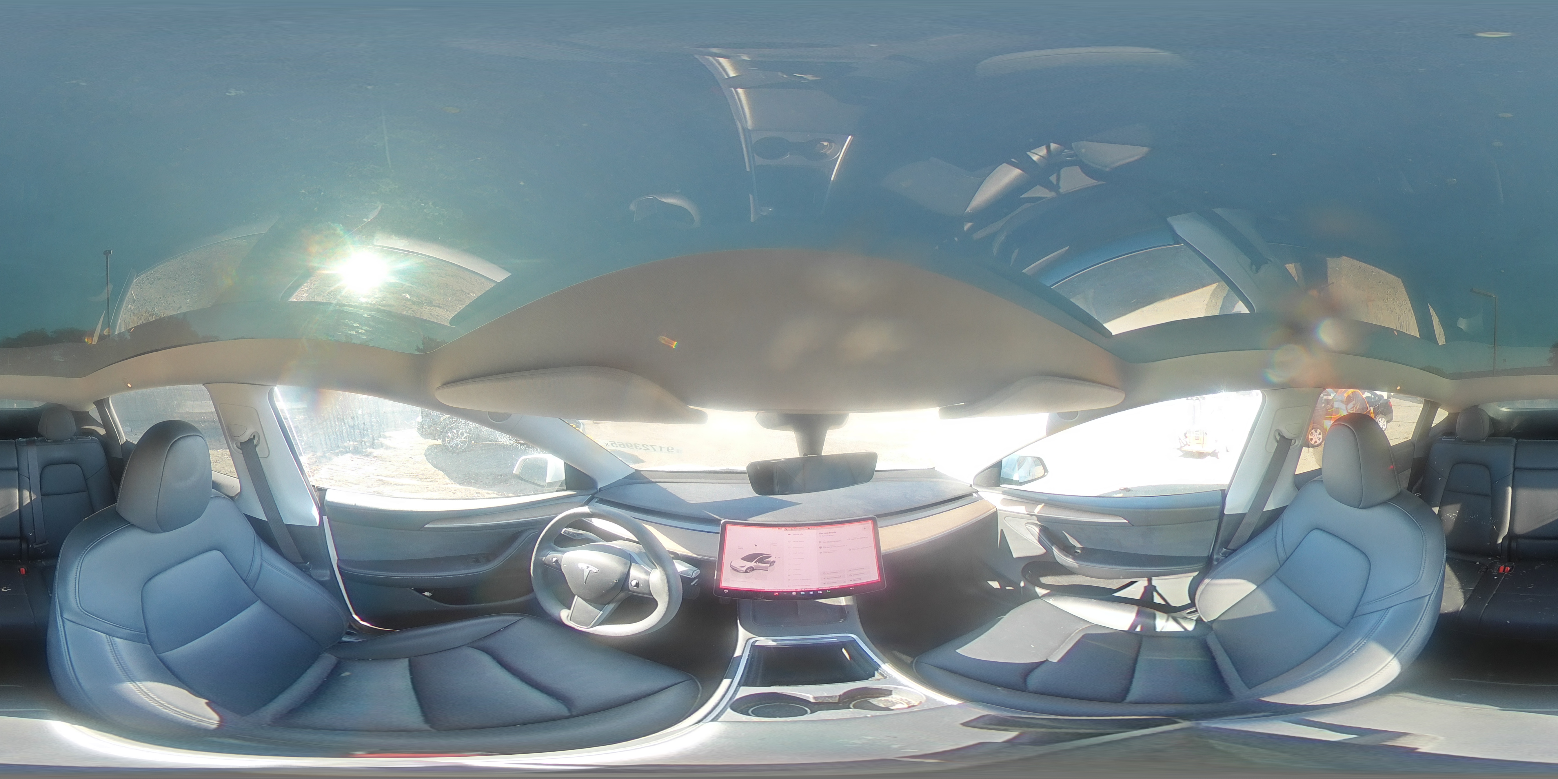 2023 Tesla Model Y VIN: 7SAYGDEE4PA136086 Lot: 91723965