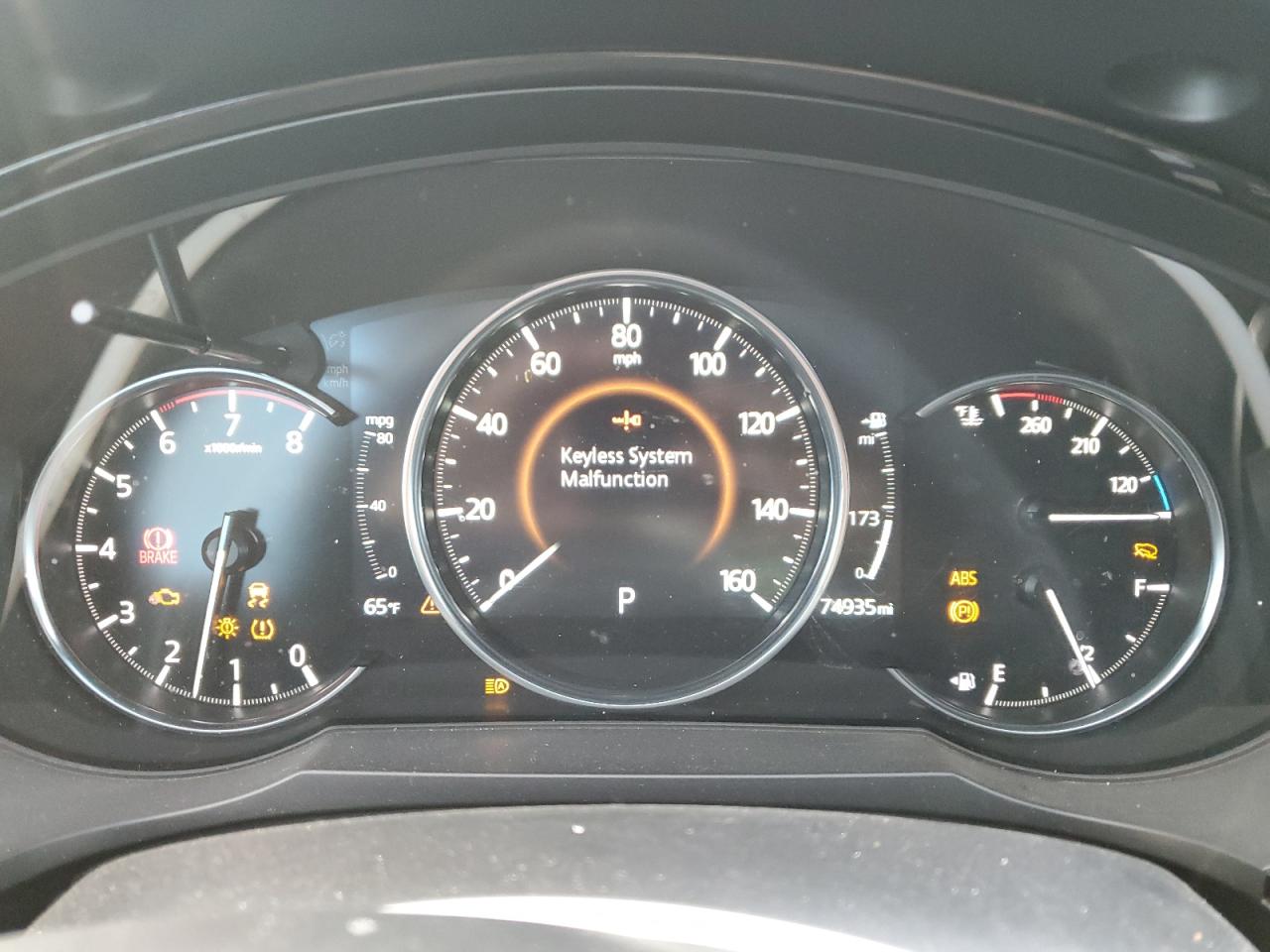 2023 Mazda Cx-9 Grand Touring VIN: JM3TCBDY9P0634814 Lot: 91726105