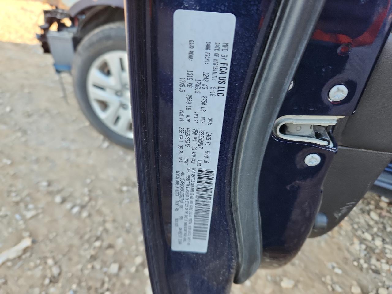 2018 Dodge Journey Se VIN: 3C4PDCABXJT507710 Lot: 91457555