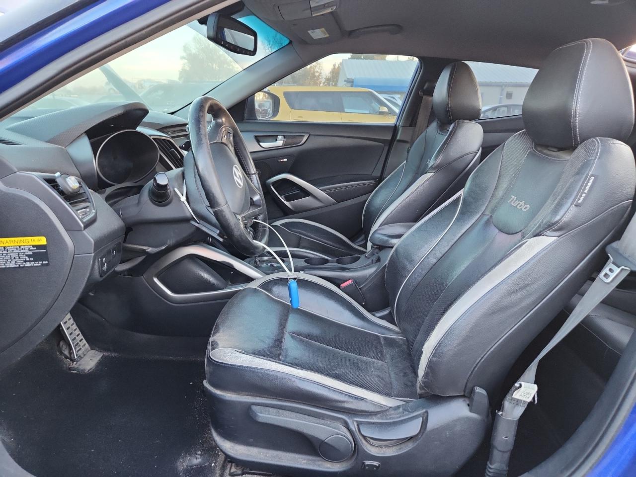 2013 Hyundai Veloster Turbo VIN: KMHTC6AE1DU119459 Lot: 91493815